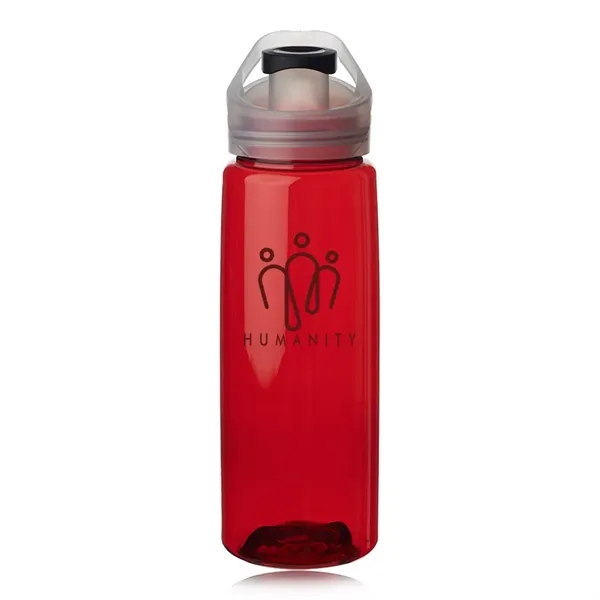 26 oz. recycled sports plastic bottle with wide mouth opening and... from ASI 39552 BEL Promo