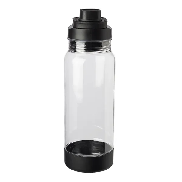 40 oz. wide mouth plastic water bottle with screw on lid... from ASI 39552 BEL Promo