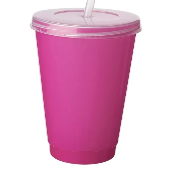 16 oz. color-changing tumbler with clear cap and straw.... from ASI 39552 BEL Promo