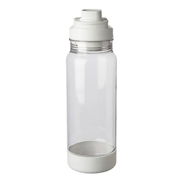 40 oz. wide mouth plastic water bottle with screw on lid... from ASI 39552 BEL Promo