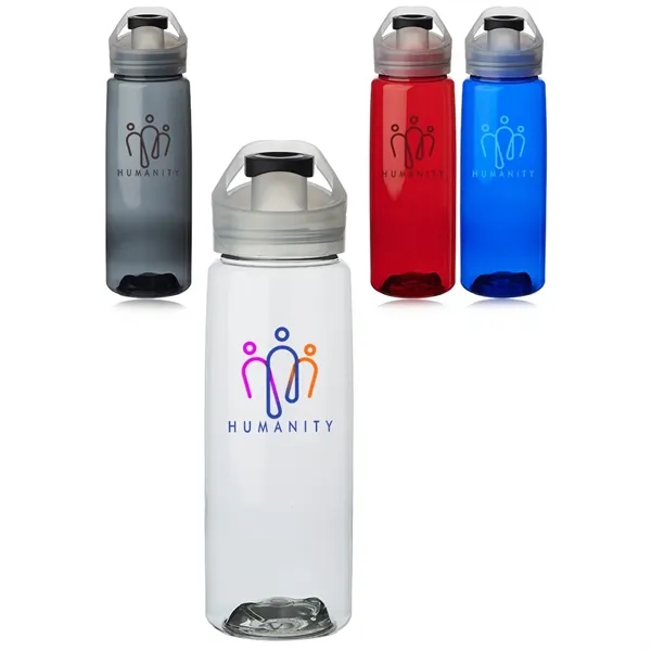 26 oz. recycled sports plastic bottle with wide mouth opening and... from ASI 39552 BEL Promo