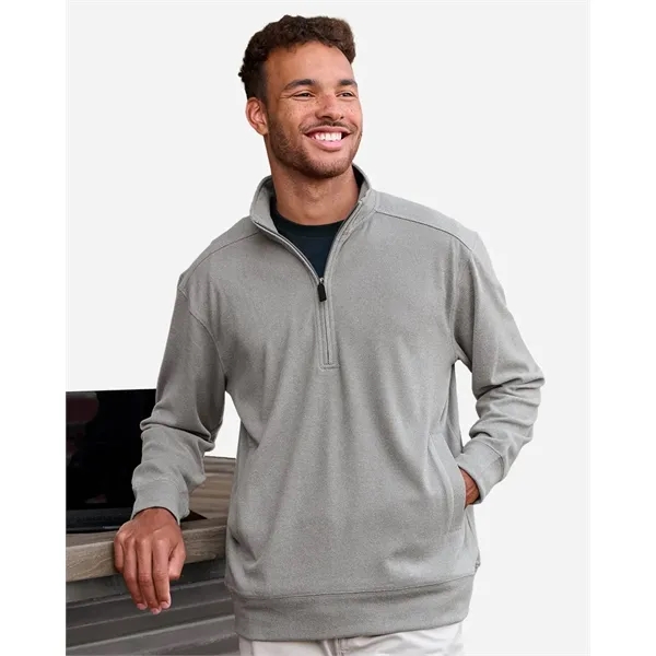 J. America Element Fleece Quarter-Zip Sweatshirt... from ASI 84358 S&S Activewear