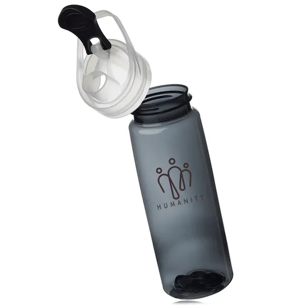 26 oz. recycled sports plastic bottle with wide mouth opening and... from ASI 39552 BEL Promo