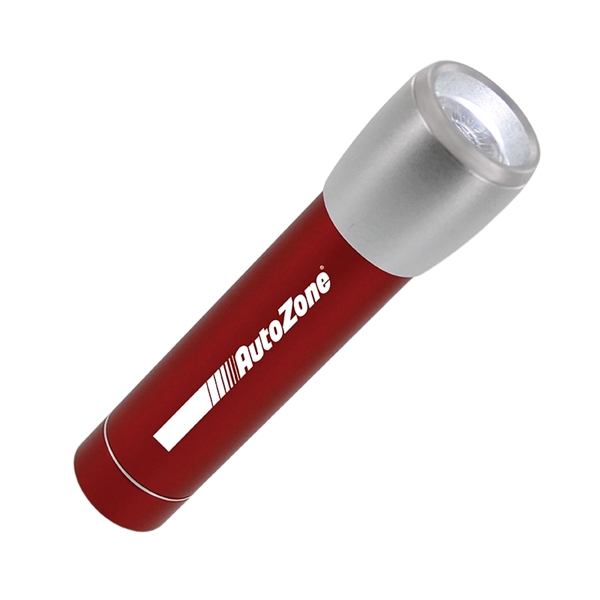 2200 mAh Aluminum Power Bank with 1 Watt LED Flashlight... from ASI 31570 Advantage Industries