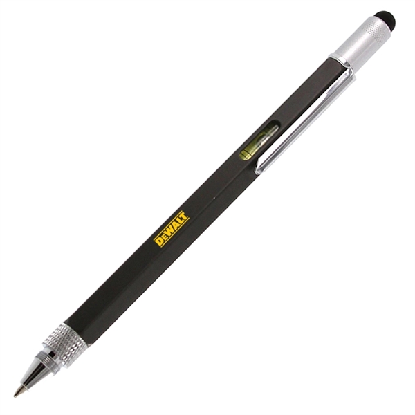 Aluminum Ruler Pen with Level, Screwdriver & Stylus... from ASI 31570 Advantage Industries / AdVantage Line®