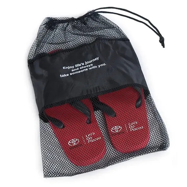 8.5" x 13" drawstring nylon mesh bag... from ASI 73520 Neet Feet / Neet Feet