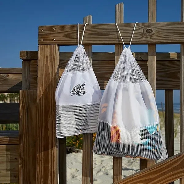 8.5" x 13" drawstring nylon mesh bag... from ASI 73520 Neet Feet / Neet Feet