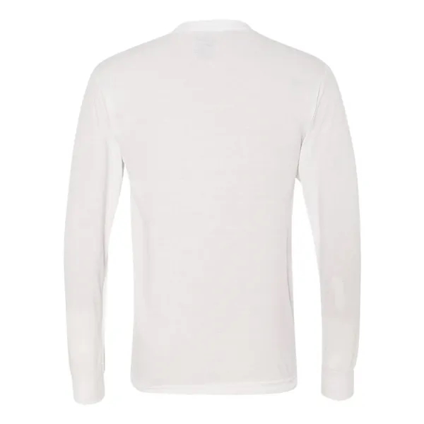 Lightweight polyester long sleeve T-shirt with moisture wicking properties. Blank.... from ASI 84358 S&S Activewear