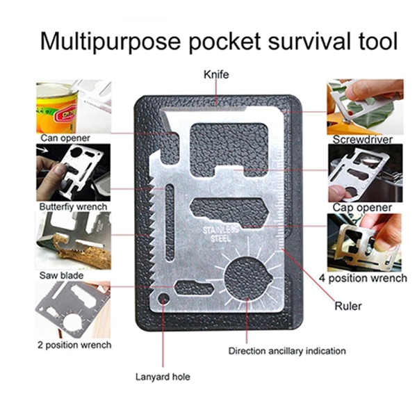 20 Piece Survival Kit With Custom Four Color Process Label... from ASI 62635 Inno-Vative Solutions Grp LTD