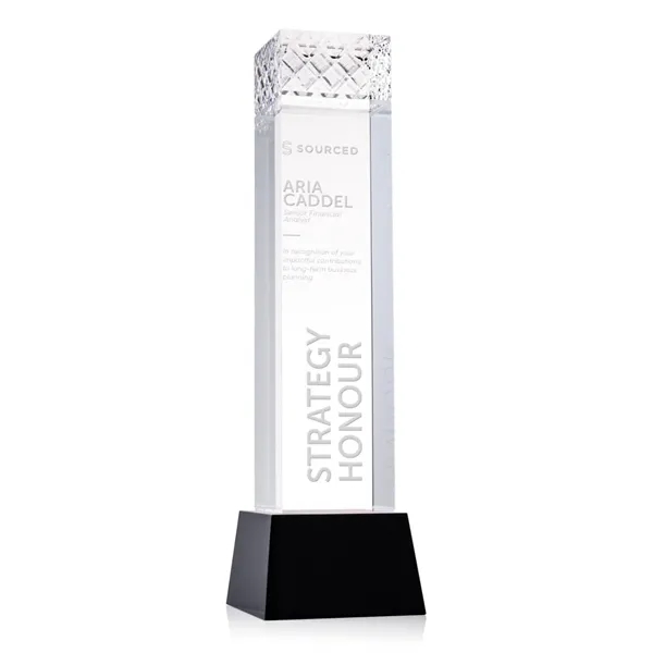 The Velson Award on Base is a striking optical crystal piece... from ASI 84592 St Regis Group / St Regis