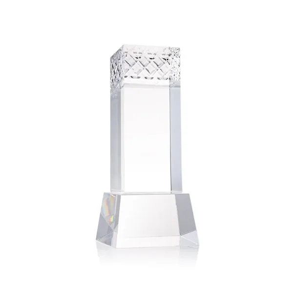 The Velson VividPrint™ Award on Base is a striking optical crystal... from ASI 84592 St Regis Group / St Regis