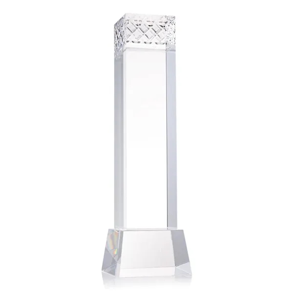 The Velson VividPrint™ Award on Base is a striking optical crystal... from ASI 84592 St Regis Group / St Regis
