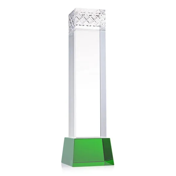 The Velson Award on Base is a striking optical crystal piece... from ASI 84592 St Regis Group / St Regis
