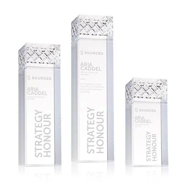 The Velson Award is a striking freestanding optical crystal piece with... from ASI 84592 St Regis Group / St Regis