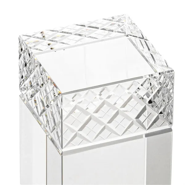 The Velson VividPrint™ Award is a striking freestanding optical crystal piece... from ASI 84592 St Regis Group / St Regis