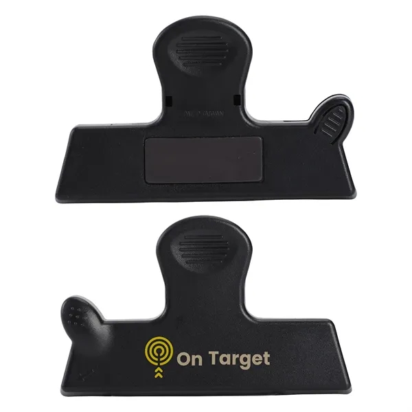 Magnetic Bag Clip with Knife Opener... from ASI 36730 Ariel Premium Supply Inc