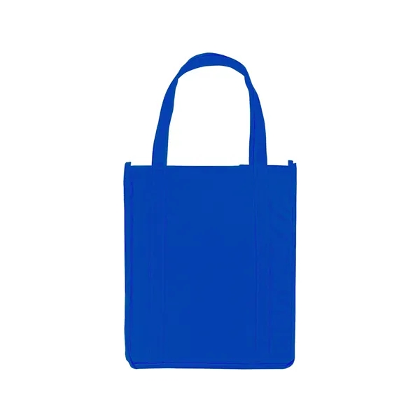 Non-woven grocery tote bag with 20" long reinforced handles and 8"... from ASI 79530 Prime Line