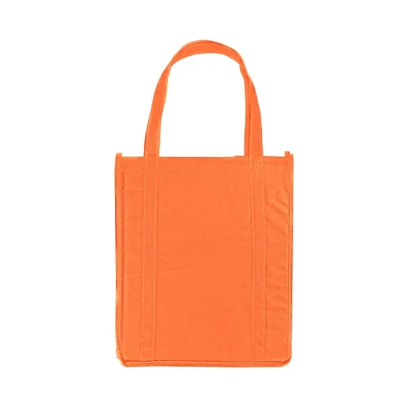 Non-woven grocery tote bag with 20" long reinforced handles and 8"... from ASI 79530 Prime Line
