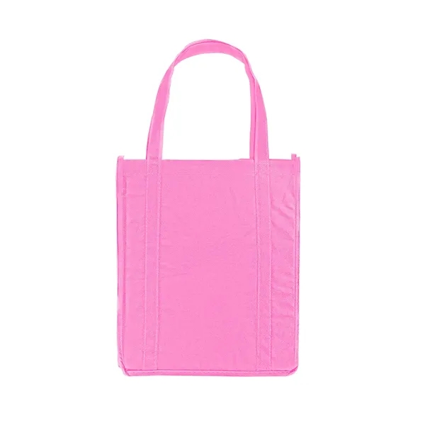Non-woven grocery tote bag with 20" long reinforced handles and 8"... from ASI 79530 Prime Line