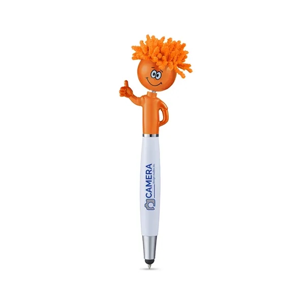 6.25" x 1.5" Thumbs Up MopTopper® click-action pen, stylus point and... from ASI 79530 Prime Line