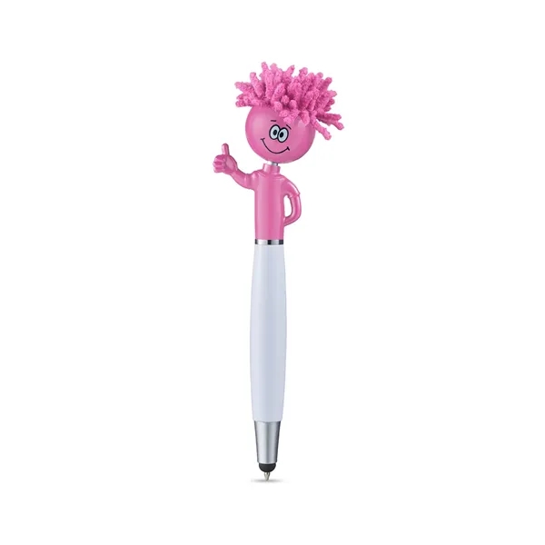 6.25" x 1.5" Thumbs Up MopTopper® click-action pen, stylus point and... from ASI 79530 Prime Line