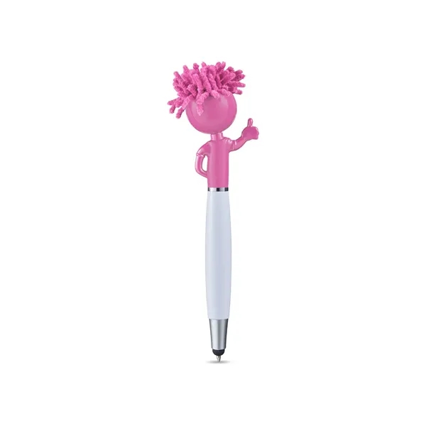 6.25" x 1.5" Thumbs Up MopTopper® click-action pen, stylus point and... from ASI 79530 Prime Line