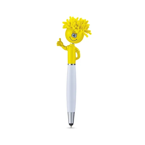 6.25" x 1.5" Thumbs Up MopTopper® click-action pen, stylus point and... from ASI 79530 Prime Line