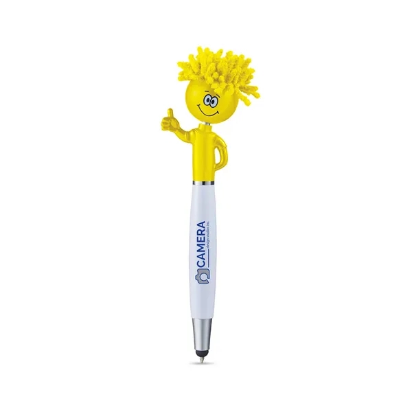 6.25" x 1.5" Thumbs Up MopTopper® click-action pen, stylus point and... from ASI 79530 Prime Line
