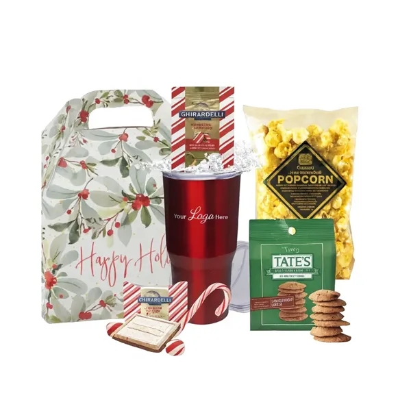 Happy Holiday Cocoa & Tumbler Gift Box... from ASI 89971 Stuff A Mug