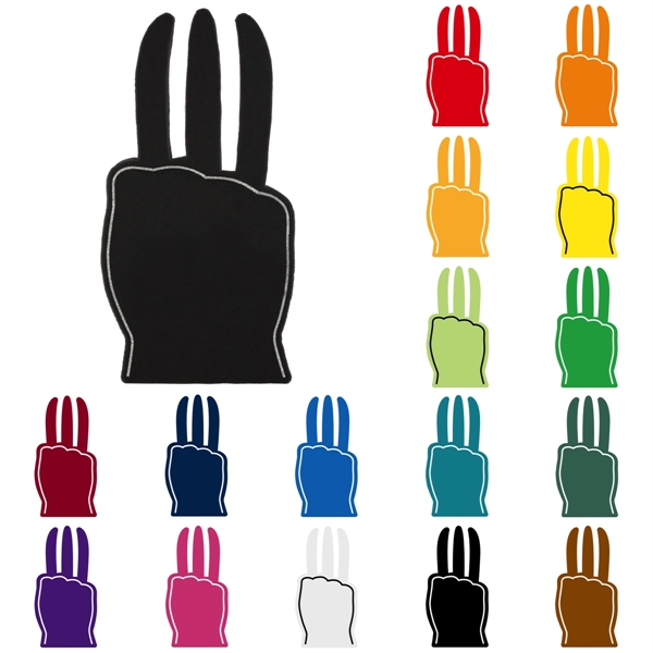 Foam claw, 9.25" x 18" with a slit for hand use.... from ASI 54886 Foamworx / FoamWorx