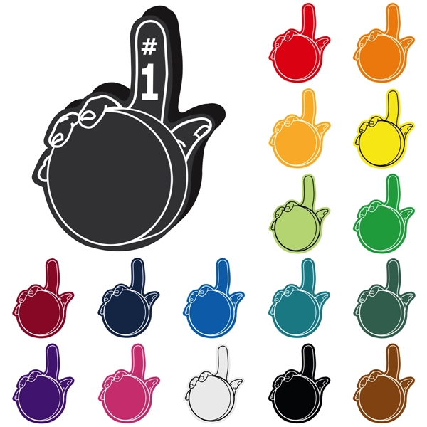 Open cell foam hockey cheering novelty.... from ASI 54886 Foamworx / FoamWorx