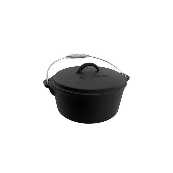 Old Mountain 4.5 Qt Flat Bottom Dutch Oven... from ASI 89320 Starline USA Inc