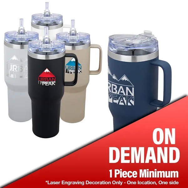 40 oz Urban Peak Apex Ridge Vacuum Travel Mug... from ASI 89320 Starline USA Inc