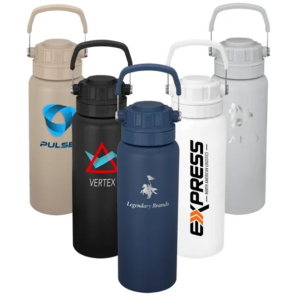 Urban Peak® 40oz Dual Top Water Bottle... from ASI 89320 Starline USA Inc
