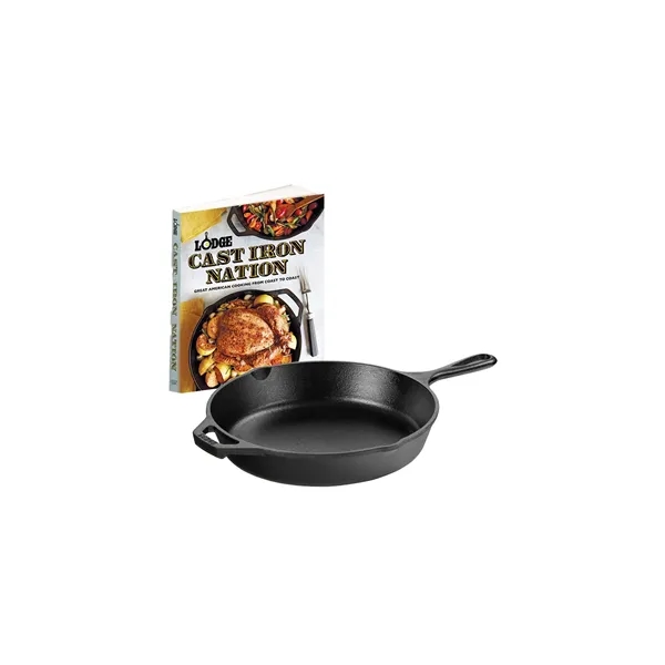 Lodge® 10.25" Cast Iron / Nation Cookbook Gift Set... from ASI 89320 Starline USA Inc