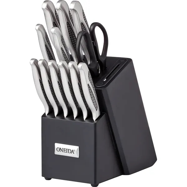 Oneida® 14 Piece Knife Set with Built-in Sharpener... from ASI 89320 Starline USA Inc