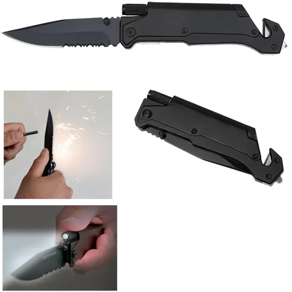Elemental Survival/Rescue Knife... from ASI 89320 Starline USA Inc