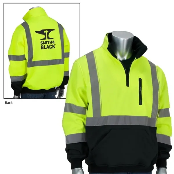 Quarter-Zip Pullover Black Bottom Sweatshirt... from ASI 89320 Starline USA Inc