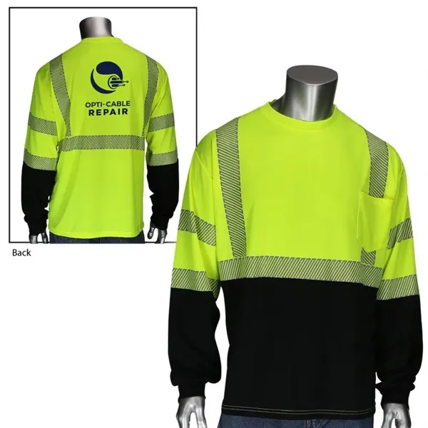 Class 3 Long Sleeve Black Bottom Front T-Shirt... from ASI 89320 Starline USA Inc