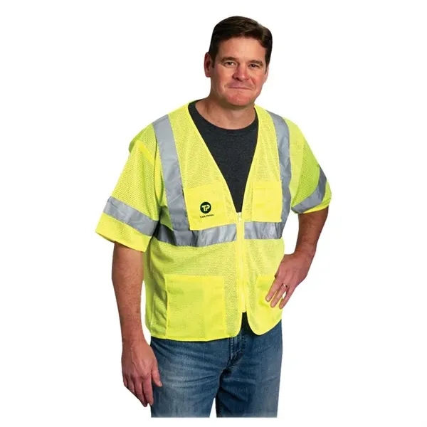 Value 4 Pocket Zipper Mesh Vest... from ASI 89320 Starline USA Inc