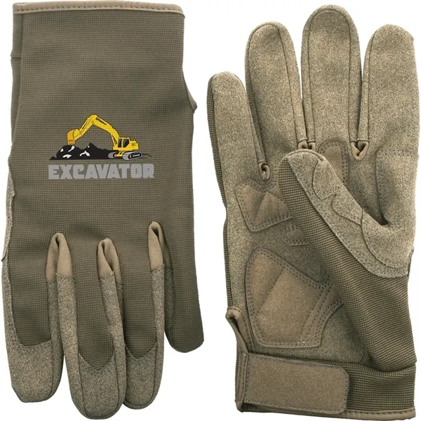Touchscreen Tips & Synthetic Leather Palm Gloves... from ASI 89320 Starline USA Inc