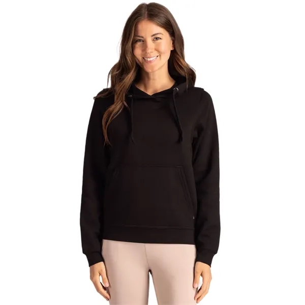 Unisex sweatshirt with a hood, anti-pill finish, drawstring, metal grommets, and... from ASI 47965 Cutter & Buck