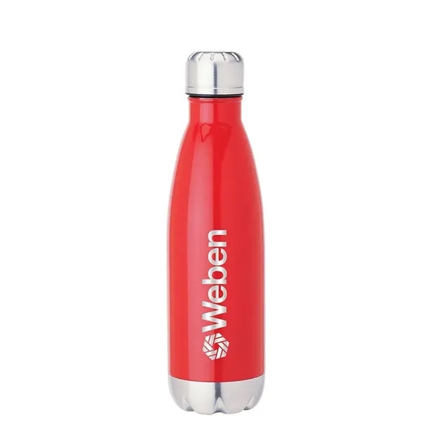 2.88" x 10.38" x 2.88" water bottle; 17 oz. capacity and... from ASI 67866 Logomark/Valumark