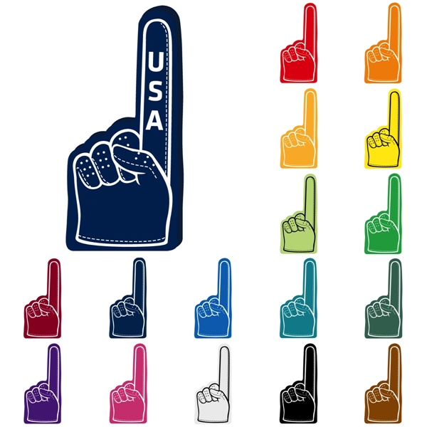 Foam 16" hand, 16" x 7.5" with a slit for hand... from ASI 54886 Foamworx / FoamWorx