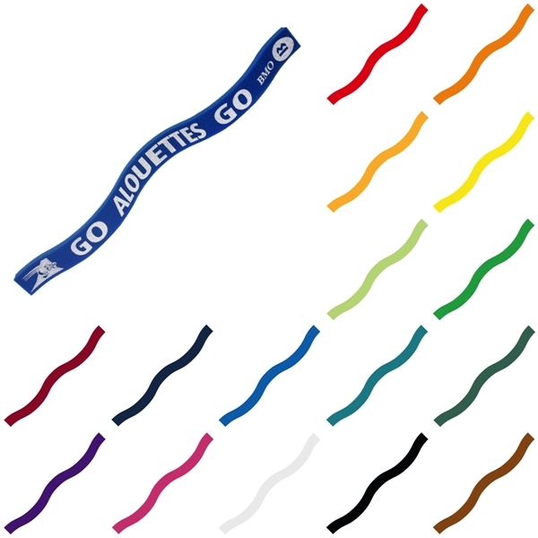 28" Foam wavy noodle cheering accessory... from ASI 54886 Foamworx / FoamWorx