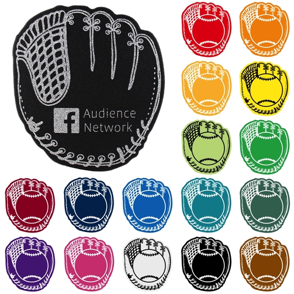 Open cell foam cheering novelty with stock outline design.... from ASI 54886 Foamworx / FoamWorx