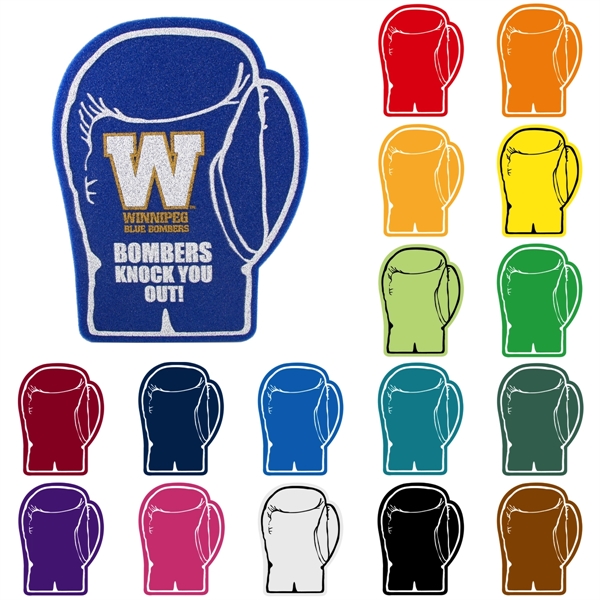 Open cell boxing glove shaped foam cheering novelty.... from ASI 54886 Foamworx / FoamWorx