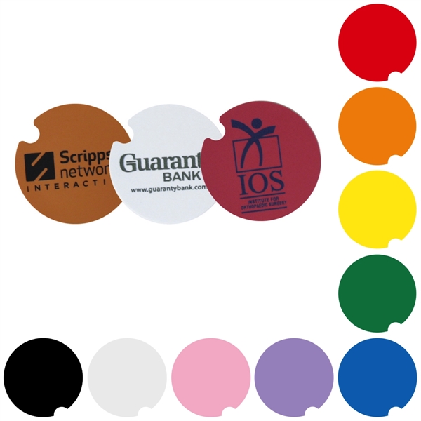 Car cup holder coaster with notch for easy removal.... from ASI 54886 Foamworx / FoamWorx