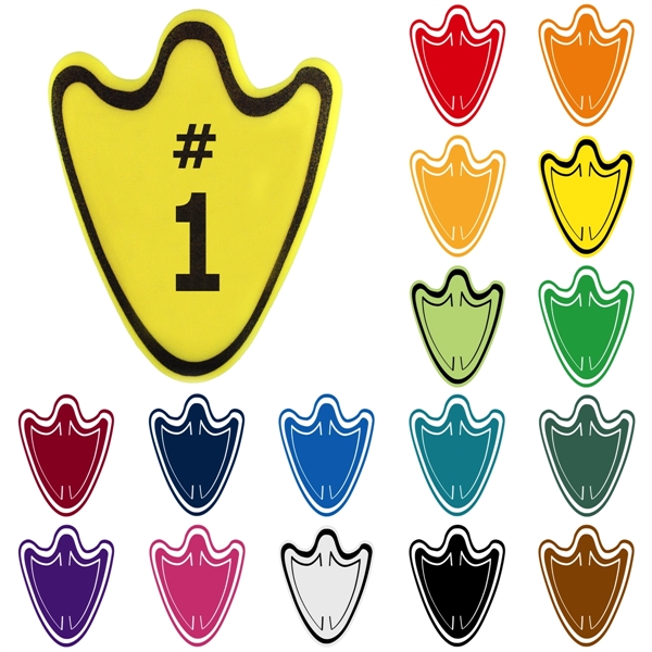 Foam duck foot waver, 11" x 14".... from ASI 54886 Foamworx / FoamWorx