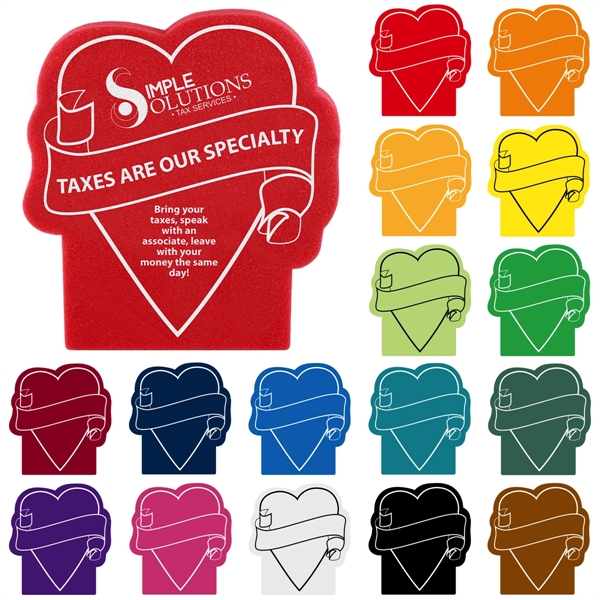 Heart Shaped Foam Cheering Mitt... from ASI 54886 Foamworx / FoamWorx